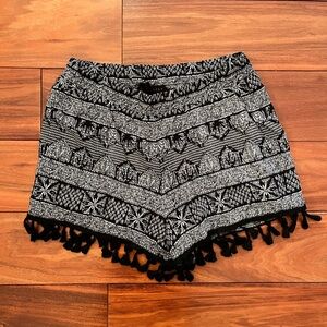 Boho Shorts with‎ Tassels